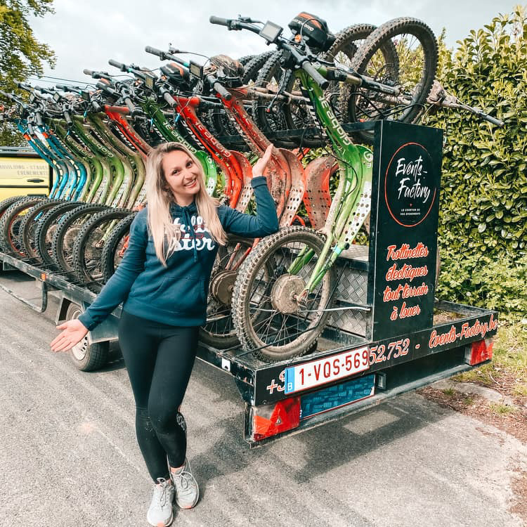 EVENTS FACTORY - Balade en trottinettes électriques tout terrain