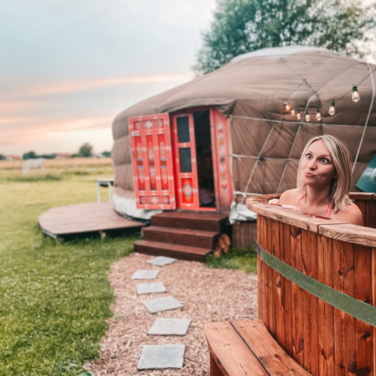 THE ZERO WASTE YURT - Nuit dans une yourte